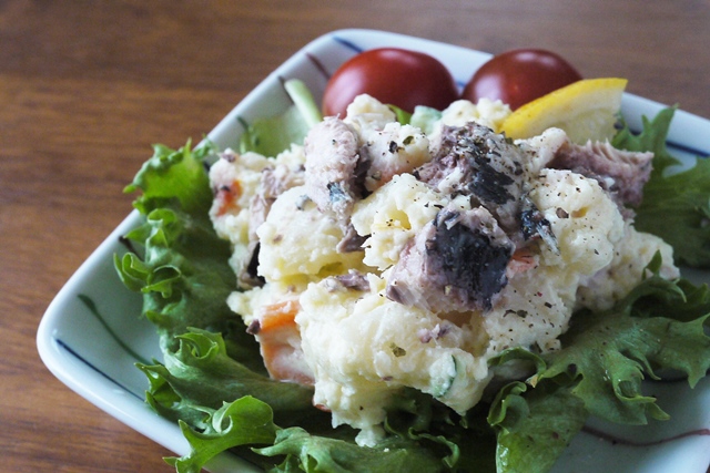 とろいわし水煮のレシピ・ポテトサラダ