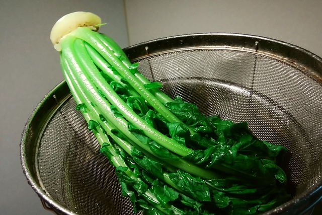 大根の葉の簡単な茹で方