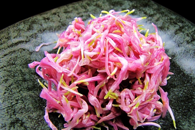 紫の食用菊の食べ方・レシピ